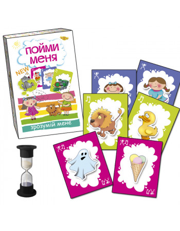 Детская настольная игра 'Пойми меня' MKZ0801,  от 3-х лет