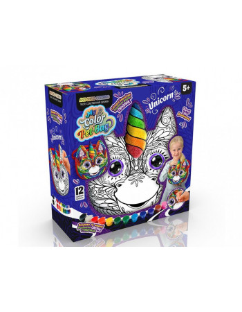 Дитяча сумка-розмальовка 'My Color Pet-Bag' CPB-01-01U-2U-3U, 3 види  (Синій)