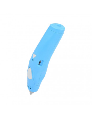 3D ручка K9920, 15,5см, тип філомента-PCL, на акумуляторі, USB-шнур (Синій)