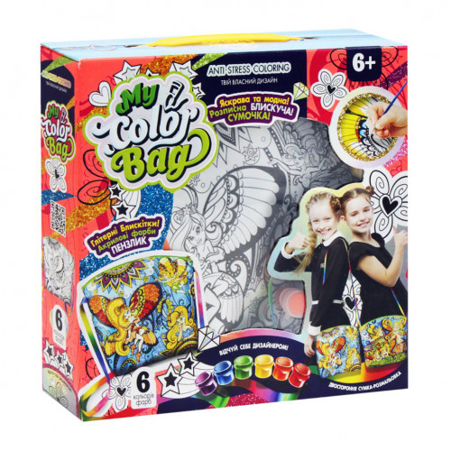 Комплект для творчества 'My Color Bag' mCOB-01-01-05U Укр Феи