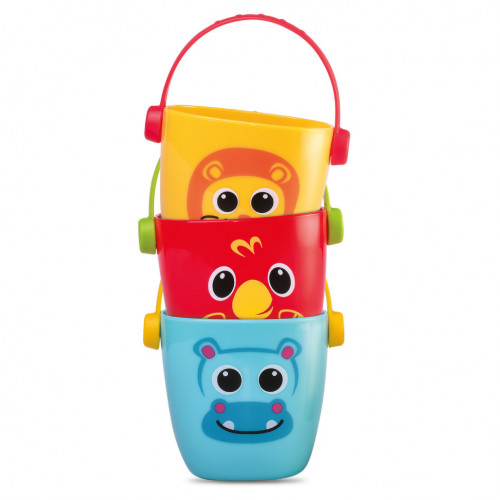Игрушечные ведерки 'Водо-играйчики' KIDDI SMART 4332-KS для игры в ванной