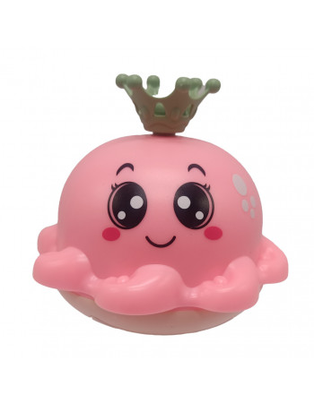 Набор для ванной 'Фонтанчик Осьминог' 7022(Pink) Розовый