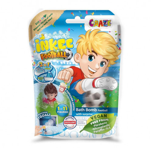 Ароматная бомбочка для ванны с игрушкой 'ФУТБОЛ' 40164