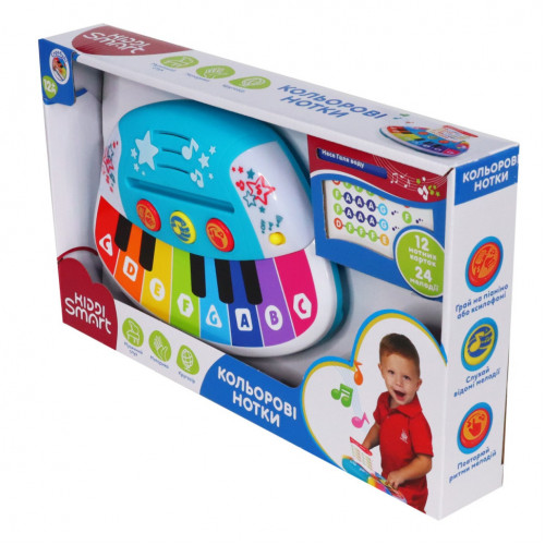 Детская музыкальная игрушка 'Цветные ноты' KIDDI SMART 4514T-KS