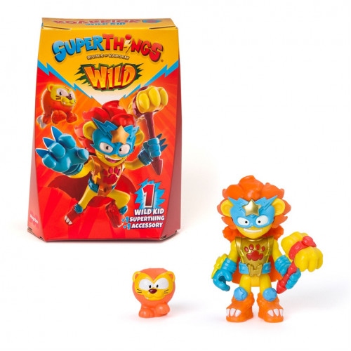 Игровой набор серии 'Wild Kids' Казум Кид Roarrior SuperThings PSTWD066IN00-5