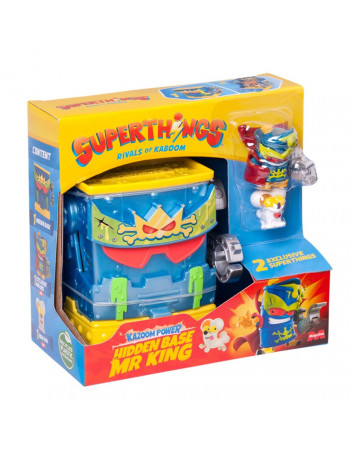 Детский игровой набор 'Скрытая база мистера Кинга' SuperThings PSTSP112IN240 серии 'Kazoom Power'