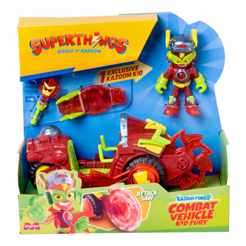 Детский игровой набор 'Кид Фьюри' SuperThings PSTSP116IN210 серии 'Combat Vehicles'