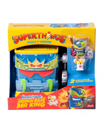 Детский игровой набор 'Скрытая база мистера Кинга' SuperThings PSTSP112IN240 серии 'Kazoom Power'