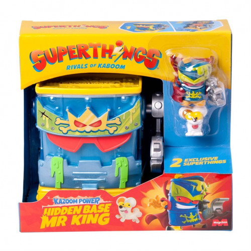 Детский игровой набор 'Скрытая база мистера Кинга' SuperThings PSTSP112IN240 серии 'Kazoom Power'