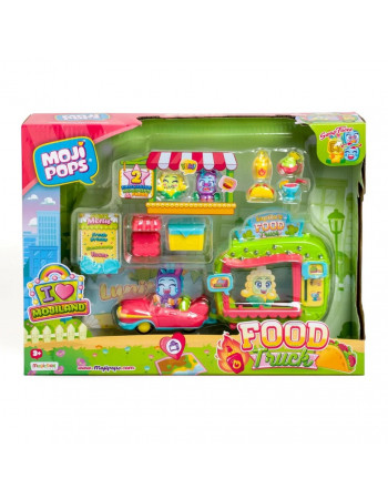 Игровой набор Фургончик с Едой Moji Pops PMPSB216IN80 (2 фигурки, аксессуары)