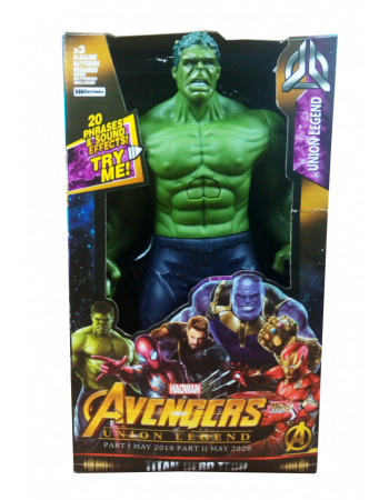 Фігурка супергероя Месники DY-H5826-33 з рухомими руками і ногами  (Hulk)