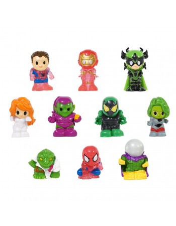Фигурка-сюрприз в капсуле, меняющая цвет Марвел Ooshies 20997, 10 видов в ассортименте