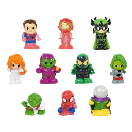 Фигурка-сюрприз в капсуле, меняющая цвет Марвел Ooshies 20997, 10 видов в ассортименте