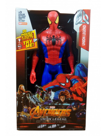 Фигурка супергероя Мстители DY-H5826-33 с подвижными руками и ногами Spider-Man