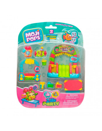 Детский игровой набор 'Вечерка' Moji Pops PMPSB216IN40 в ассортименте, аксессуары и 2 фигурки
