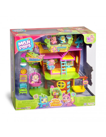 Игровой набор с фигурками 'Домик на Дереве' Moji Pops PMPSP112IN20 (домик, 2 фигурки, аксессуары)