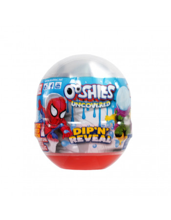 Фигурка-сюрприз в капсуле, меняющая цвет Марвел Ooshies 20997, 10 видов в ассортименте