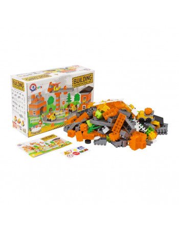 Игровой набор конструктор 9994TXK 170 деталей и 3 машинки