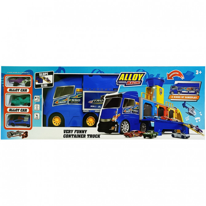 Дитячий Автовоз із паркінгом 'Alloy Racing' ZH-617