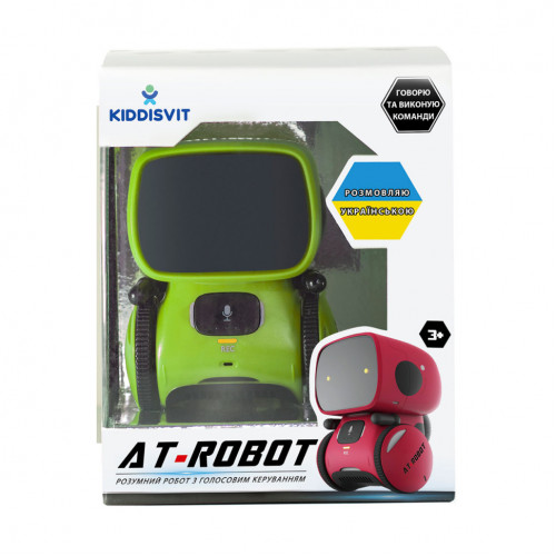 Интерактивный робот AT-Rоbot AT001-02-UKR с голосовым управлением