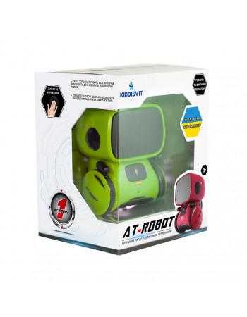 Интерактивный робот AT-Rоbot AT001-02-UKR с голосовым управлением