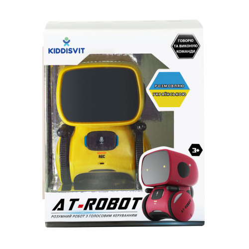 Интерактивный робот AT-Rоbot AT001-03-UKR с голосовым управлением
