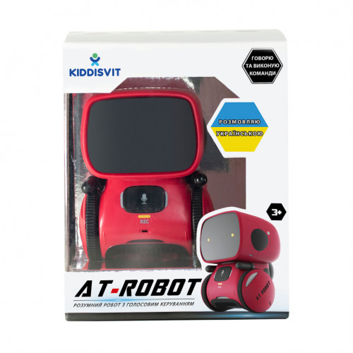 Интерактивный робот AT-Rоbot AT001-01-UKR с голосовым управлением