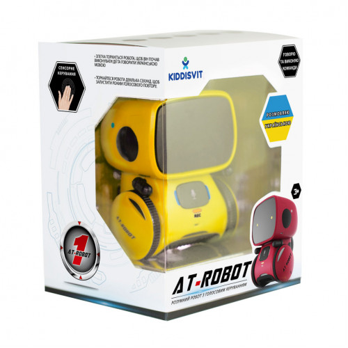 Интерактивный робот AT-Rоbot AT001-03-UKR с голосовым управлением