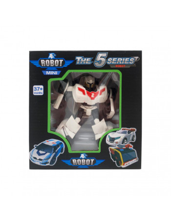 Игровой трансформер транспорт TOBOT W339, 12 видов Белый