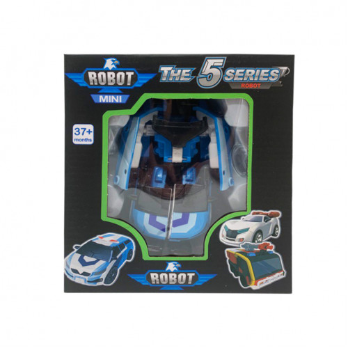 Игровой трансформер транспорт TOBOT W339, 12 видов Синий