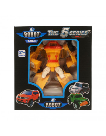 Игровой трансформер транспорт TOBOT W339, 12 видов Оранжевый