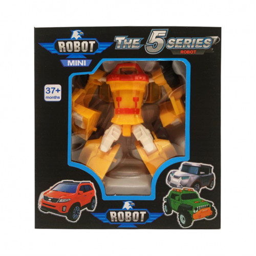 Игровой трансформер транспорт TOBOT W339, 12 видов Оранжевый