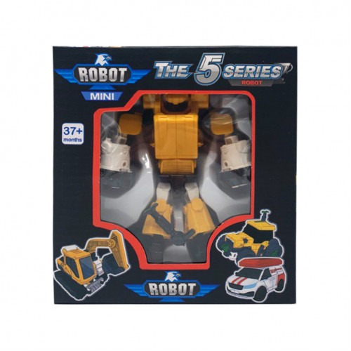 Игровой трансформер транспорт TOBOT W339, 12 видов Оранжевый-1