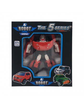 Игровой трансформер транспорт TOBOT W339, 12 видов Красный
