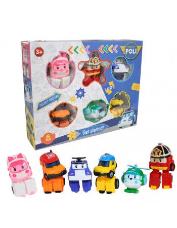 Набір трансформерів 'ROBOCAR POLI' LB105