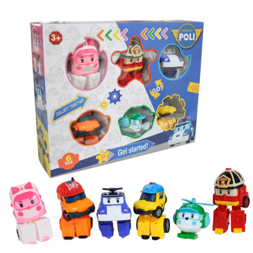 Набір трансформерів 'ROBOCAR POLI' LB105