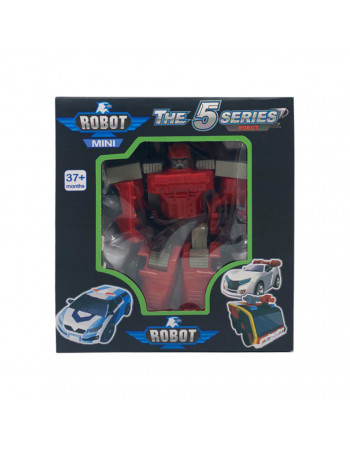 Игровой трансформер транспорт TOBOT W339, 12 видов Красный-1