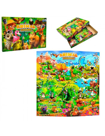 Настільна гра 'Animal Discovery' Danko Toys G-AD-01-01U рус