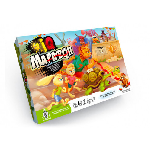 Настольная игра 'IQ Марафон' G-IQM-01-01U на укр. языке