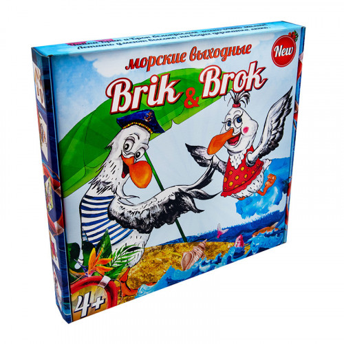 Настольная игра 'Морские выходные Brik and Brok' 30202 рус