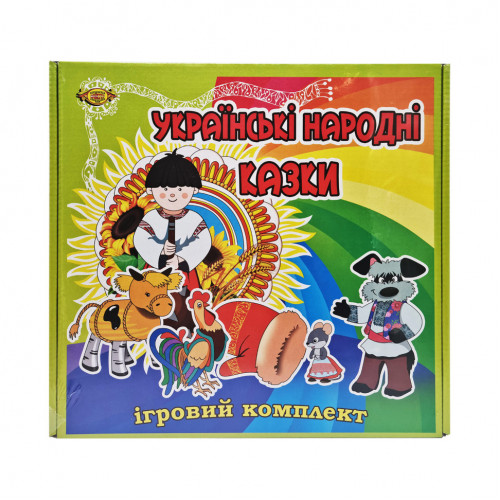 Настольная игра  'Украинские народные сказки' MKB0152, 2 в 1
