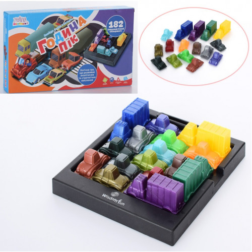 Настольная игра-головоломка 'Час пик' Bambi UKB-B0036 на украинском языке