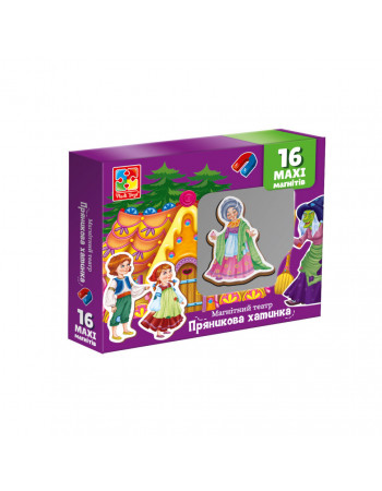 Настольная игра магнитный театр 'Пряничный домик' Vladi Toys VT3206-54 Укр