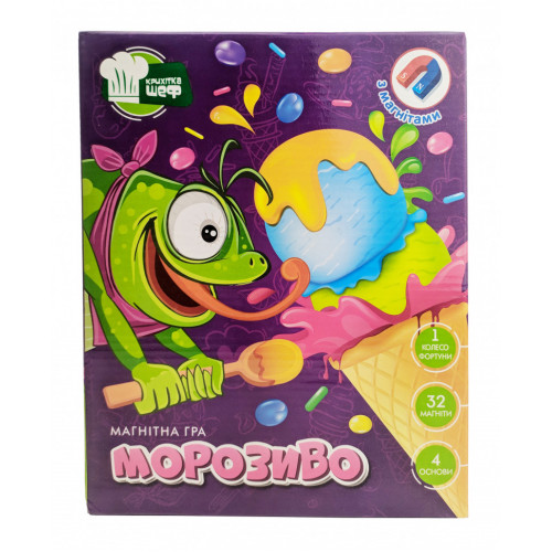 Детская магнитная игра 'Мороженое' VT2310-05 на укр. языке
