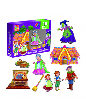 Настольная игра магнитный театр 'Пряничный домик' Vladi Toys VT3206-54 Укр