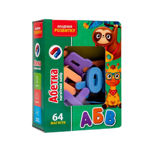 Набор магнитов 'Азбука' Vladi Toys VT5411-15 Укр