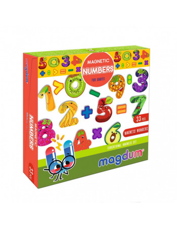Детский набор магнитов Цифры ML4031-38 EN