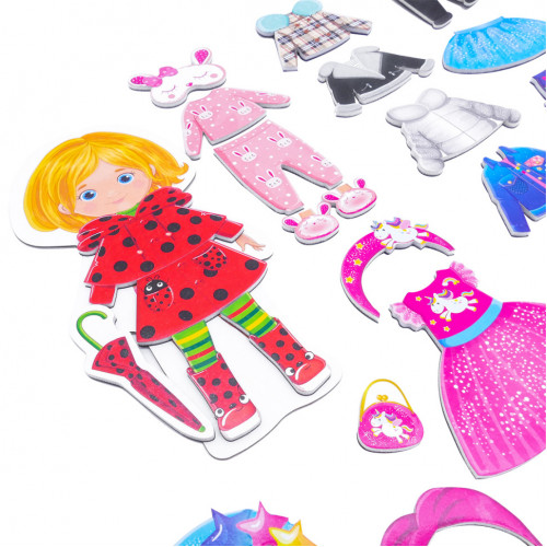 Настольная игра Магнитная одевашка 'Trendy girl' Vladi Toys VT3702-23 укр