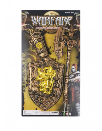 Детский игровой набор рыцаря 818A-20/21/22 доспехи на руку Топор