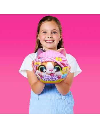 Интерактивный игровой набор-сюрприз Игривые котята Pets  Robo Alive S2 9568, 10 разных звуков